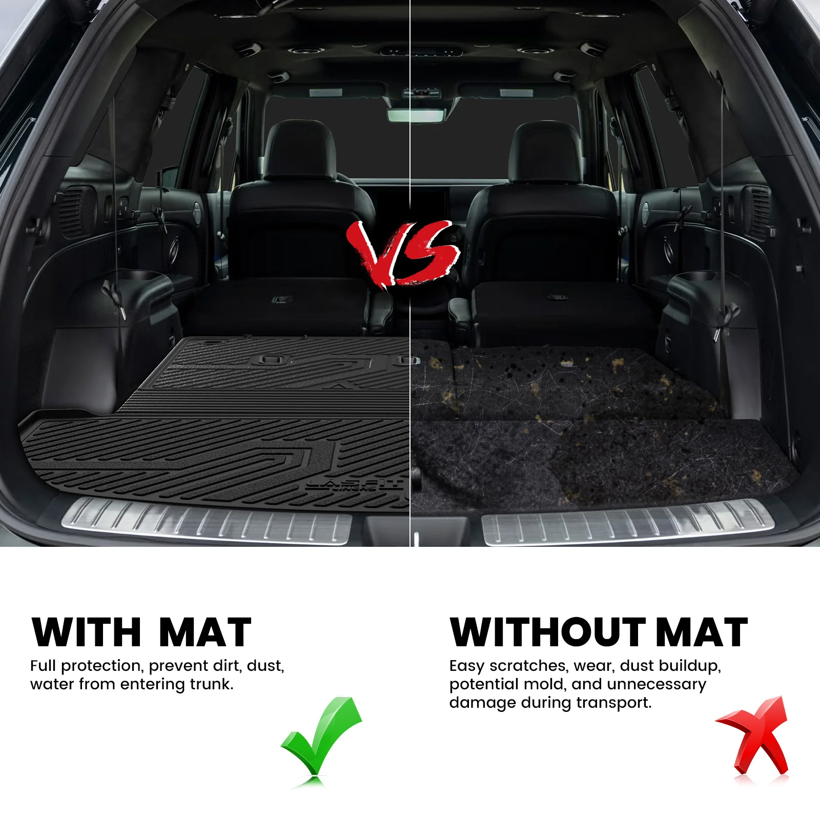 Fit for 2026 Hyundai Palisade Floor Mats or Seatback & Cargo Mat - Image 17
