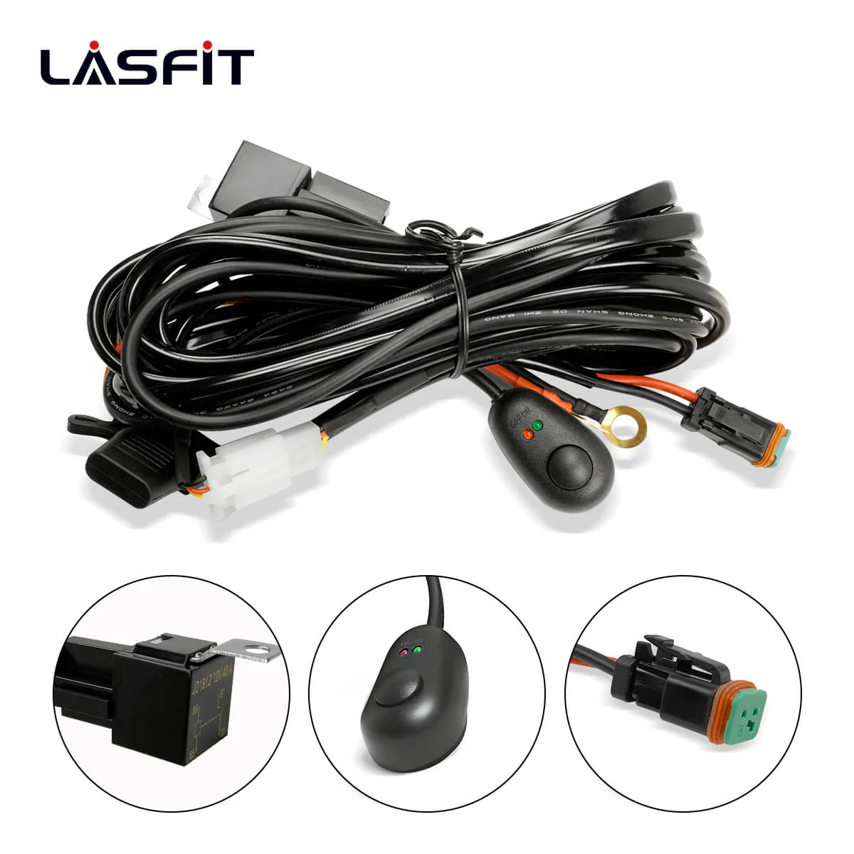 42 Inch Off-Road LED Light Bars Roof Windshield Combo Flood Spot Single Row - LASFIT - Image 16