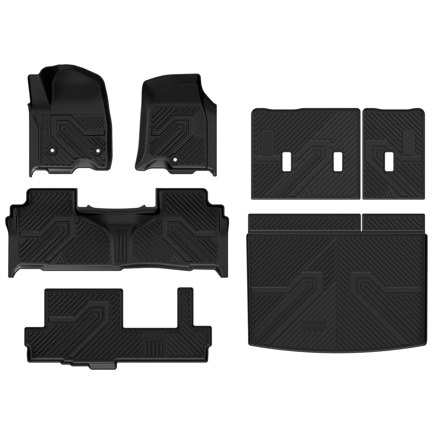Fit for 2021–2026 Cadillac Escalade ESV Floor & Cargo Mats Protection Set - Image 9