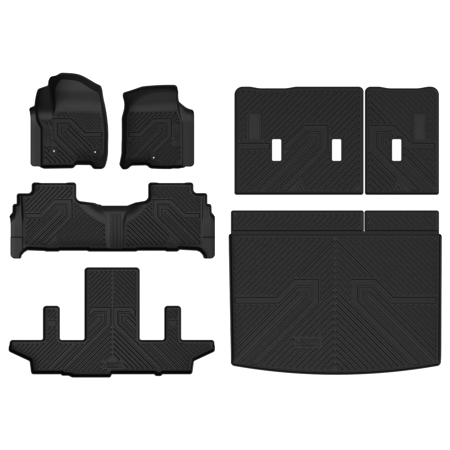 Fit for 2021–2026 Cadillac Escalade ESV Floor & Cargo Mats Protection Set - Image 18