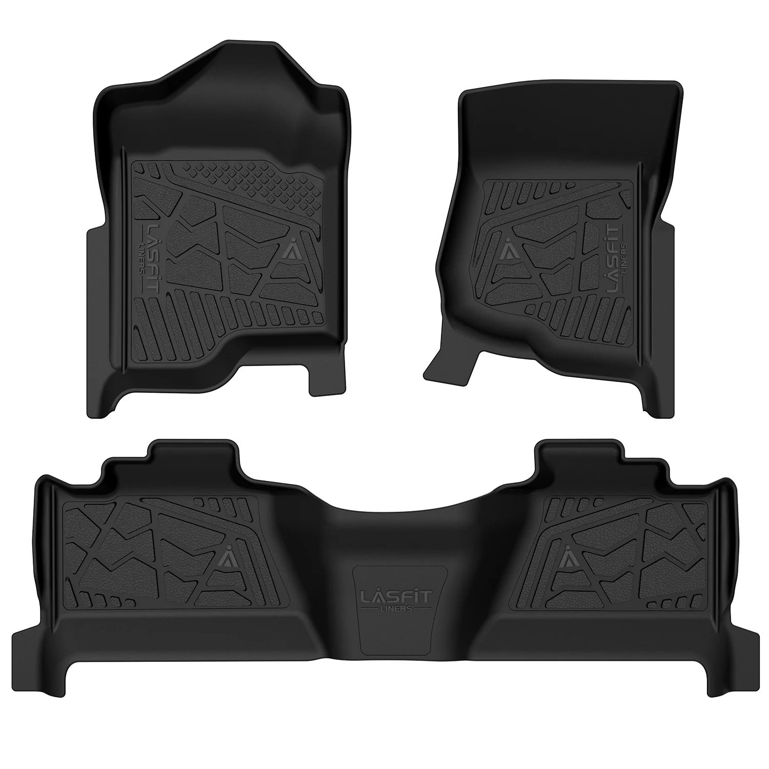 Fit for 2007-2014 Chevrolet Silverado 2500HD 3500HD Crew Cab Floor Mats,  Fit Bucket Seat & Gas Only