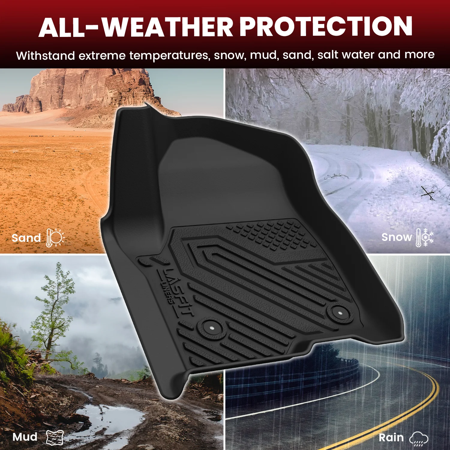 Fit for 2021-2026 Cadillac Escalade Floor Mats or Seatback & Cargo Mat,  Not for ESV & 2025 Escalade IQ - Image 20