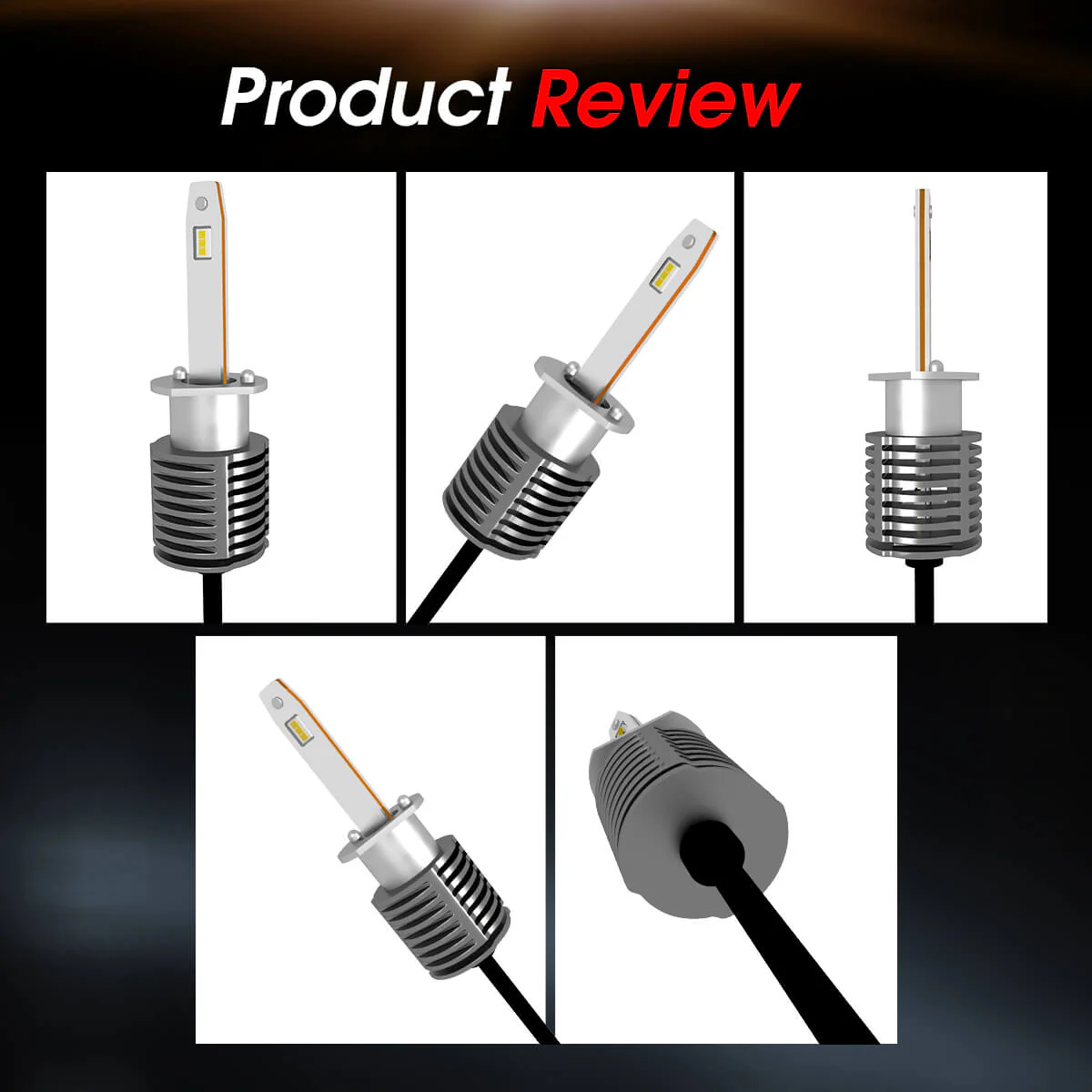 40W H1 L1 Plus Series | 4,000LM 6000K LED Bulbs - Image 11