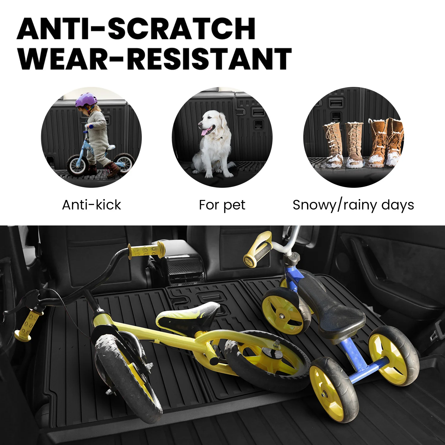 Fit for 2026 Tesla Model Y Floor Mats or Cargo or Frunk Liner or Trunk Well or Seatback Mats - Image 39