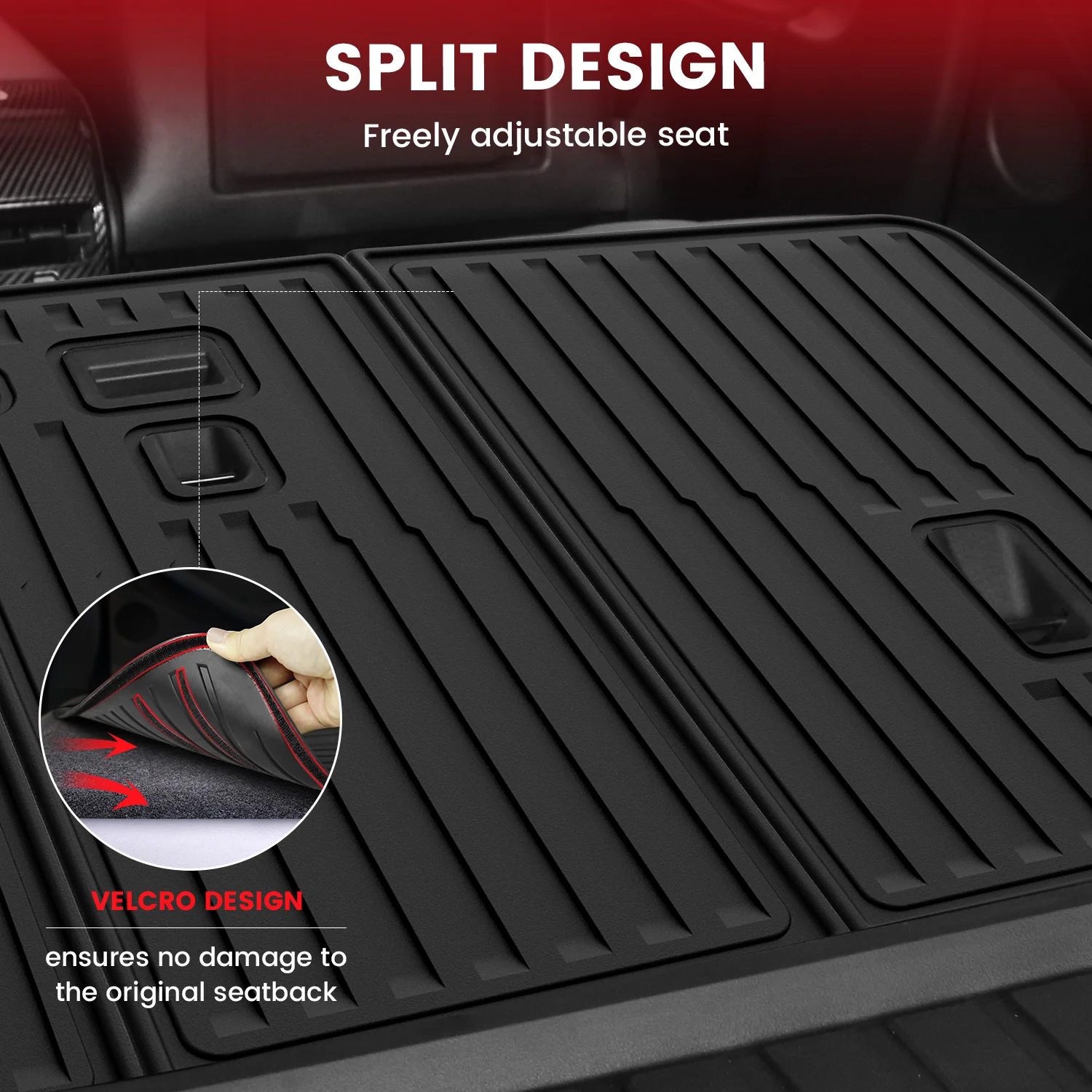 Fit for 2026 Tesla Model Y Floor Mats or Cargo or Frunk Liner or Trunk Well or Seatback Mats - Image 8