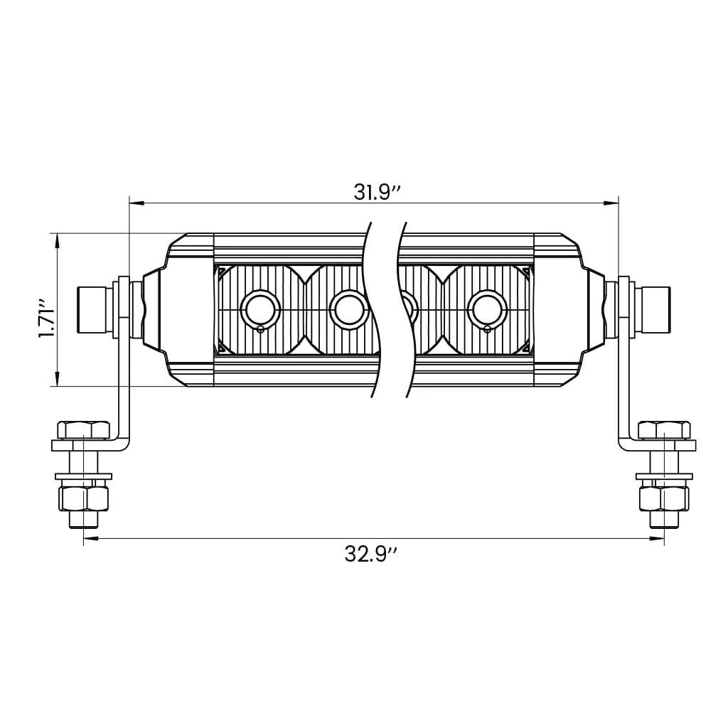 Fit For Ford Bronco Off Road Lights LED Light Bars Auxiliary Lights - Image 7