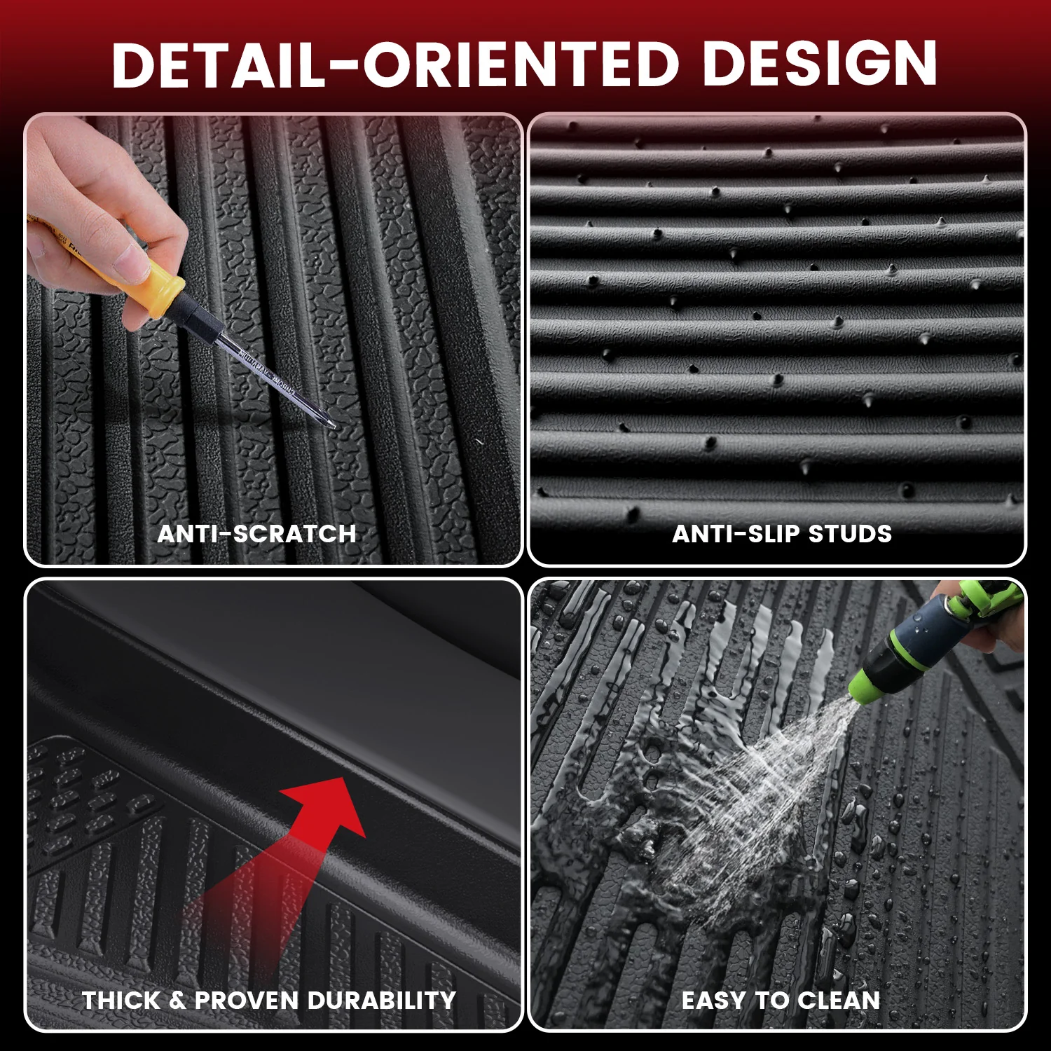 Fit for 2014-2019 Toyota Highlander Floor Mats or Seatback & Cargo Mats, Fit Gas Only - Image 17