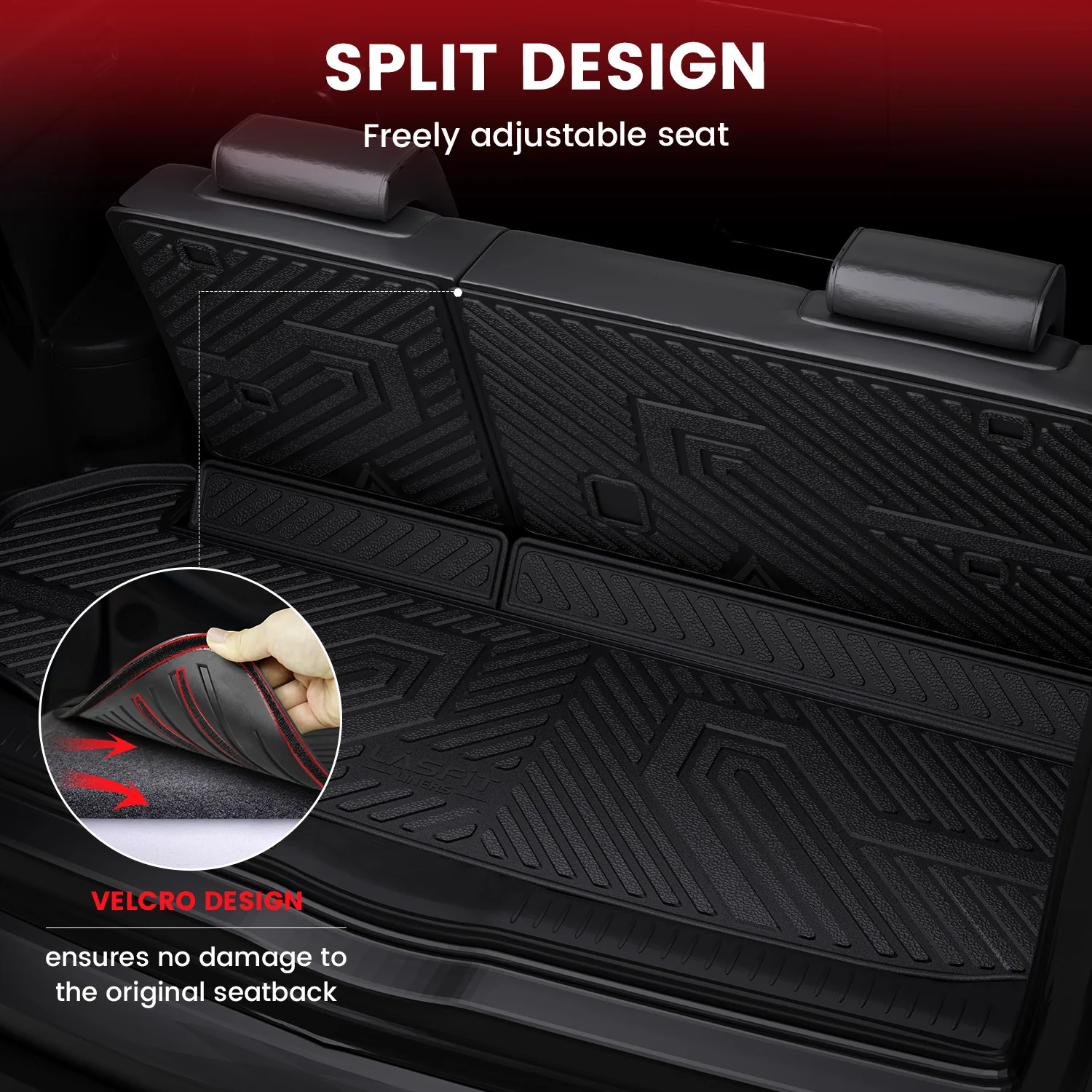 Fit for 2014-2019 Toyota Highlander Floor Mats or Seatback & Cargo Mats, Fit Gas Only - Image 5