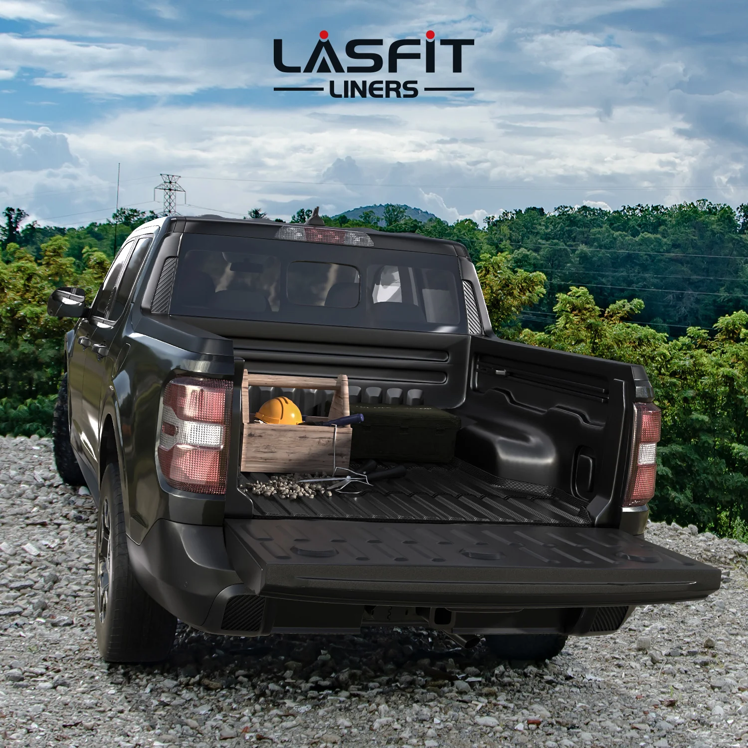 Fit for 2022-2026 Ford Maverick 4.5FT(54.4" ) Heavy Duty Truck Bed Mat or Tailgate Mat - Image 15