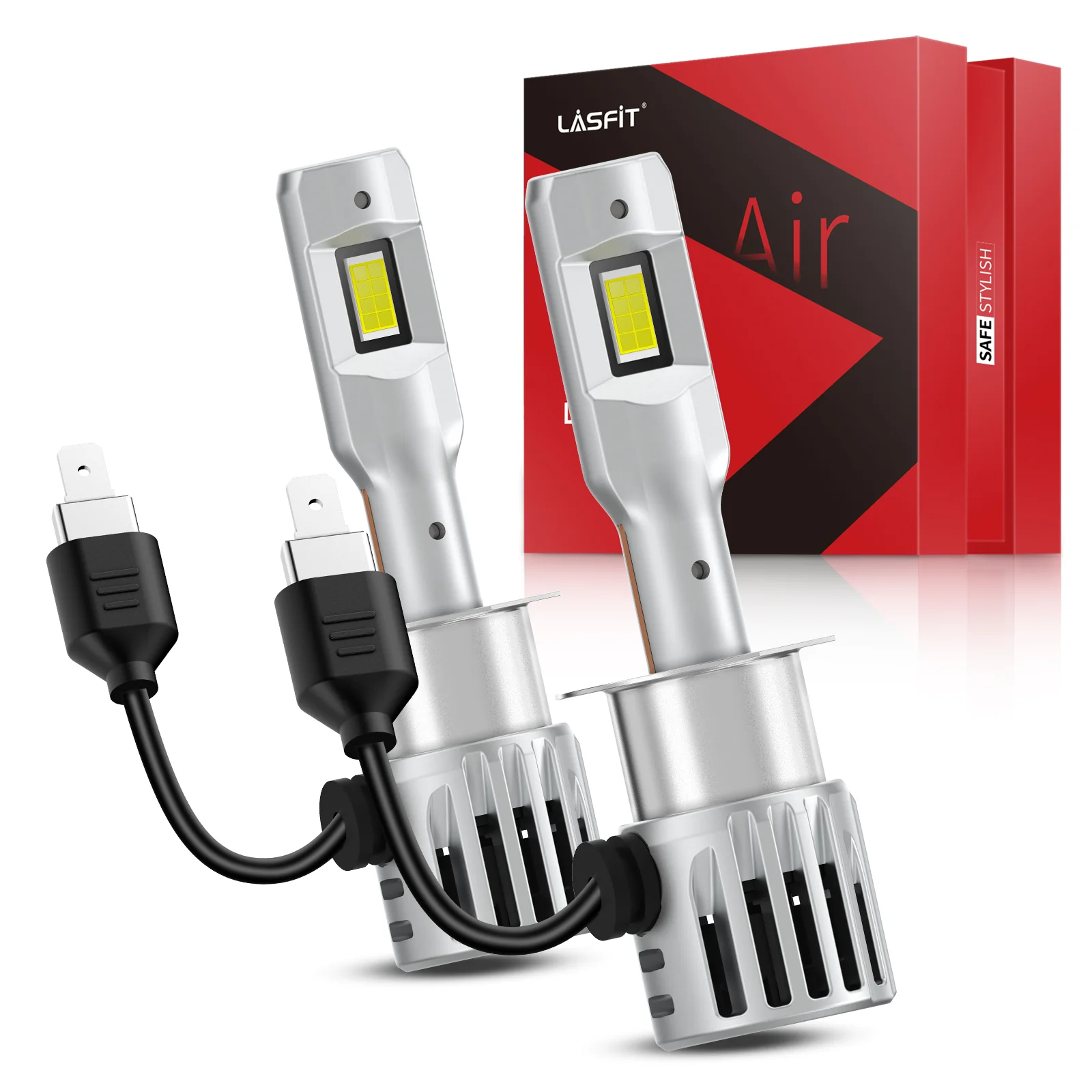 60W H1 LC Air Series | 6,000LM 6000K LED Bulbs - Image 9