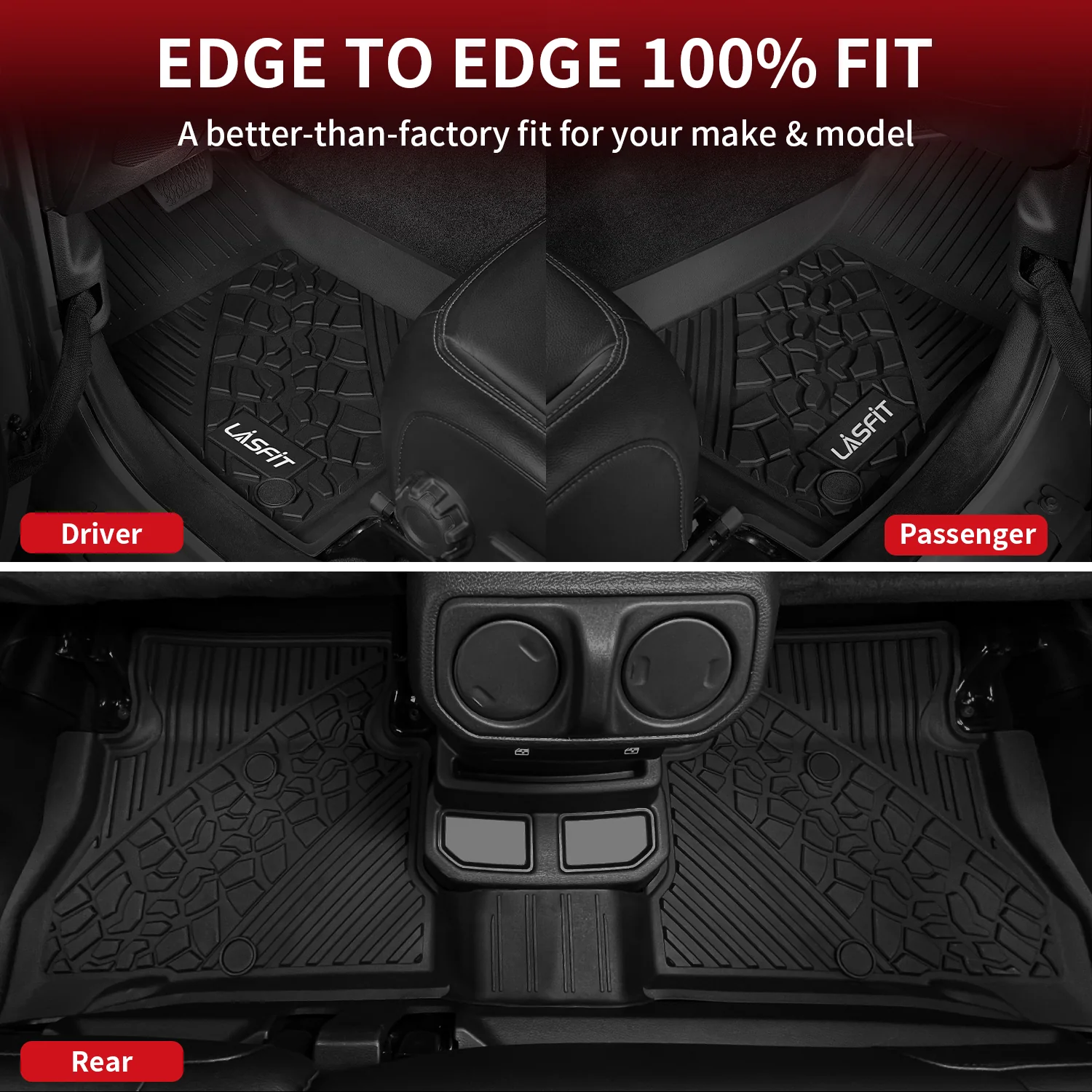Fit for 2021-2025 Jeep Wrangler 4xe Floor Mats or Cargo Mat, Don't Fit Wrangler JL - Image 13
