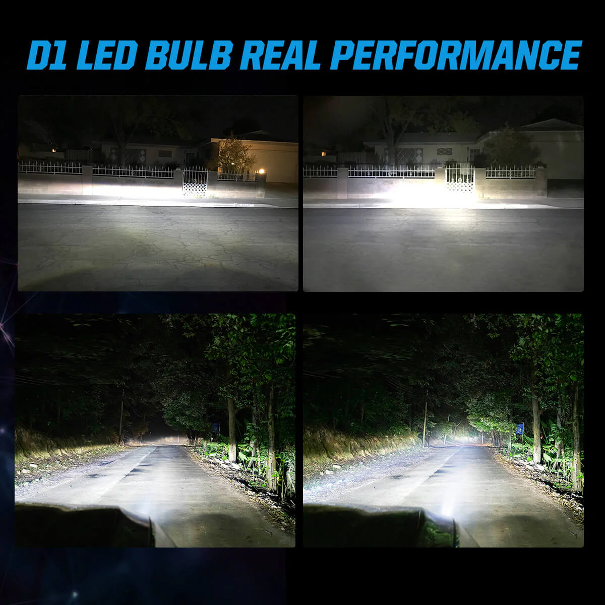 100W D1S D1R D3S D3R LS Plus Series | 11,000LM 6000K LED Bulbs Not Plug and Play - Image 3