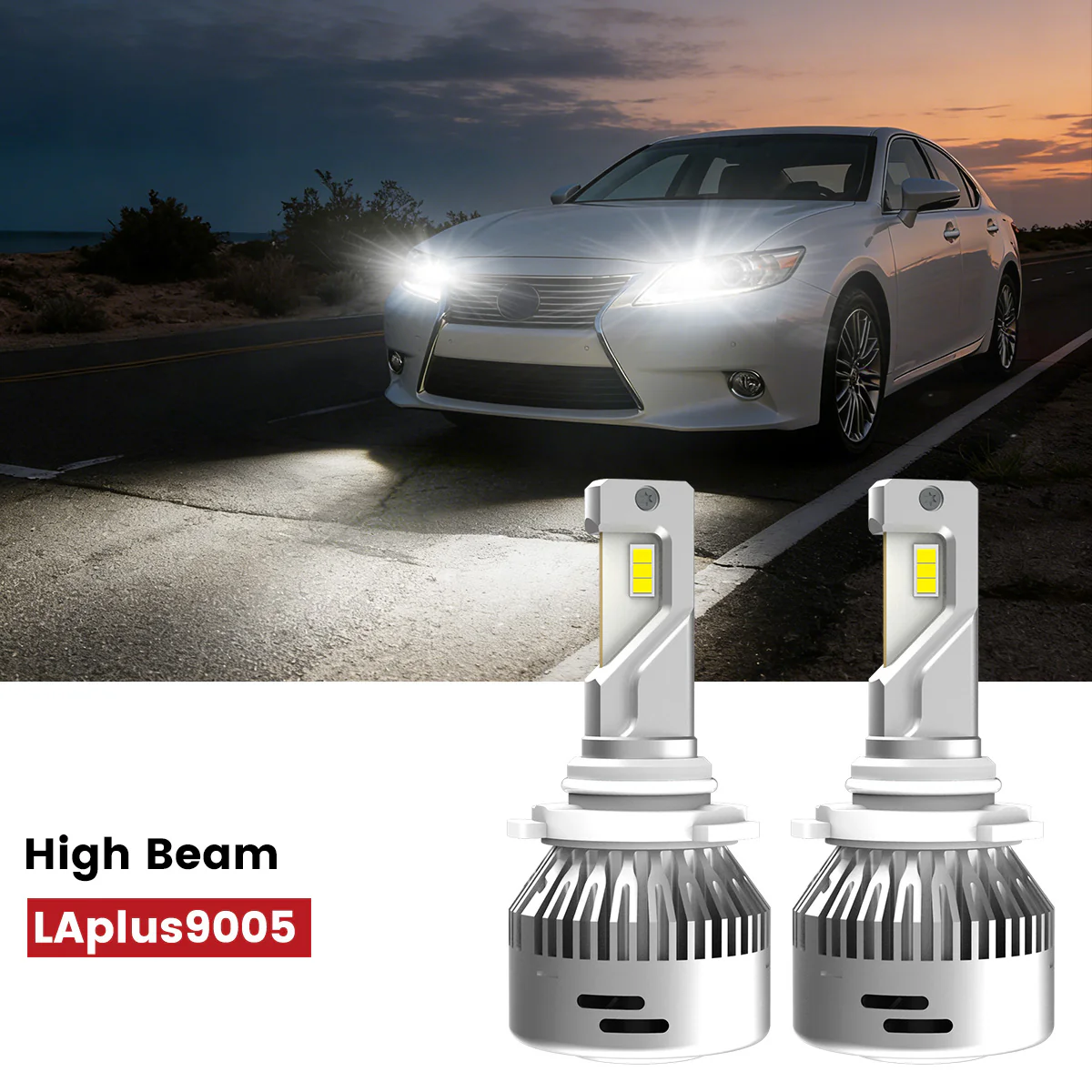 Fit for 2013-2015 Lexus ES350 LED H11 9005 Exterior Interior Light Bulbs - Image 11