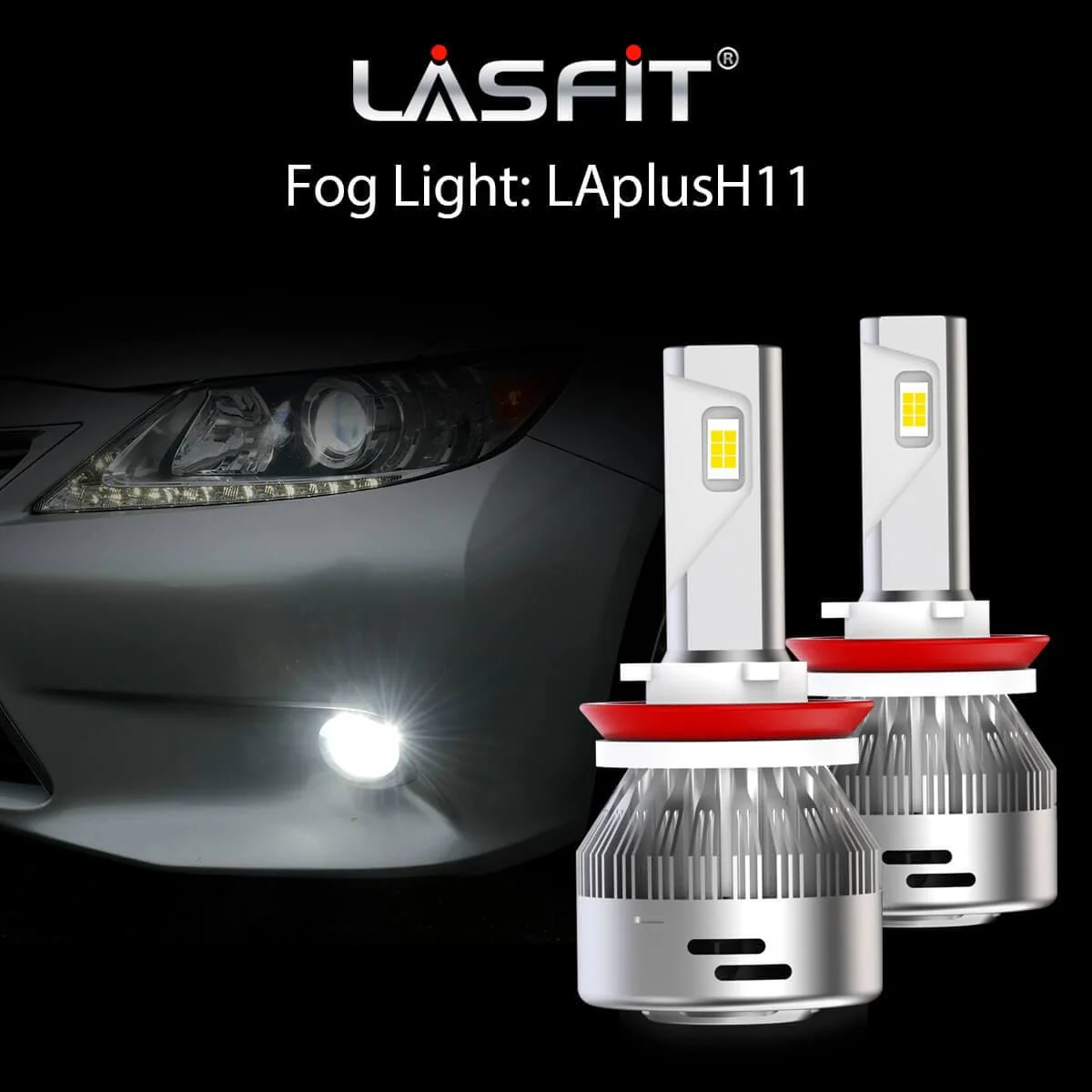 Fit for 2013-2015 Lexus ES350 LED H11 9005 Exterior Interior Light Bulbs - Image 8