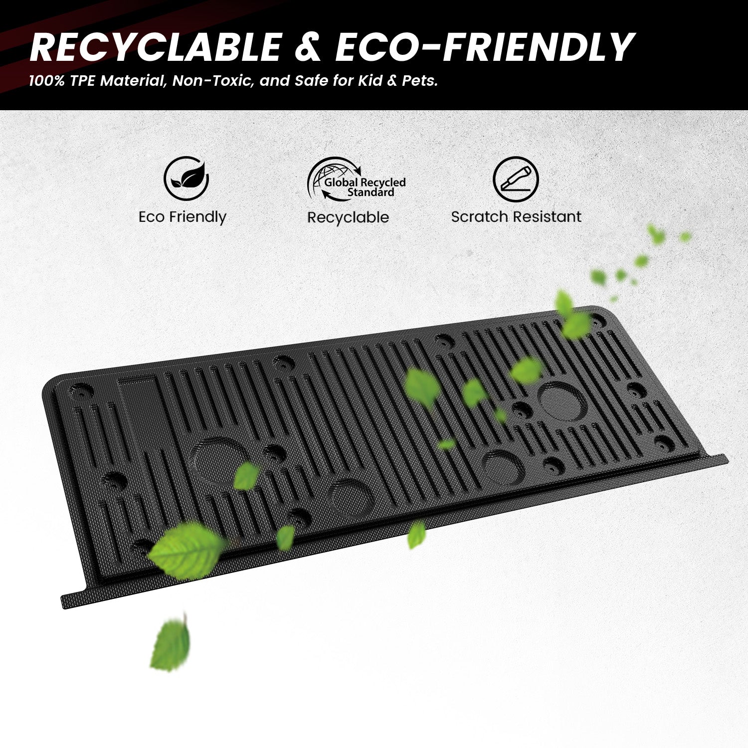 Fit for 2022-2026 Nissan Frontier Heavy Duty Custom Truck Bed Mat or Tailgate Mat, Not Fit Drop-in liners - Image 24
