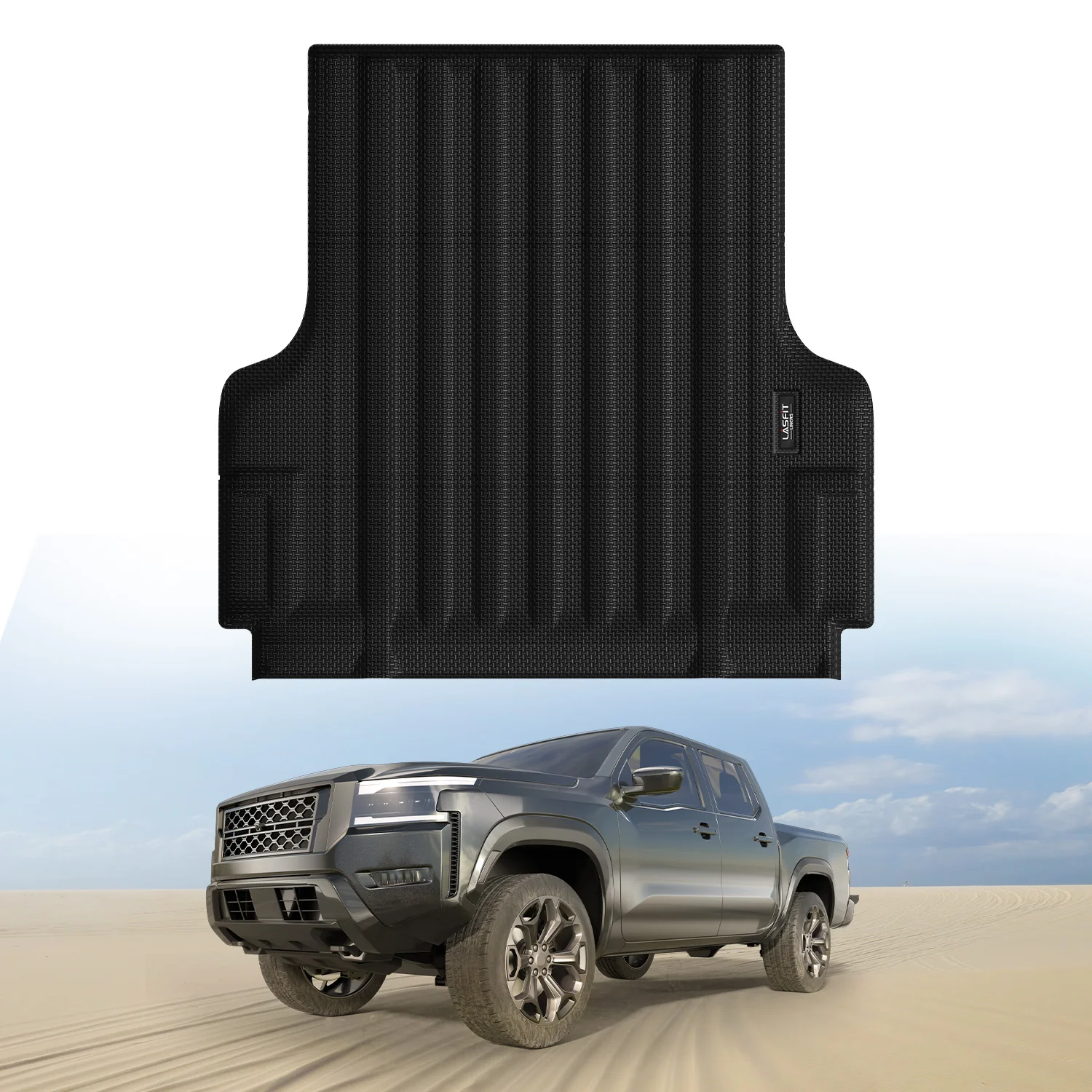 Fit for 2022-2026 Nissan Frontier Heavy Duty Custom Truck Bed Mat or Tailgate Mat, Not Fit Drop-in liners - Image 9