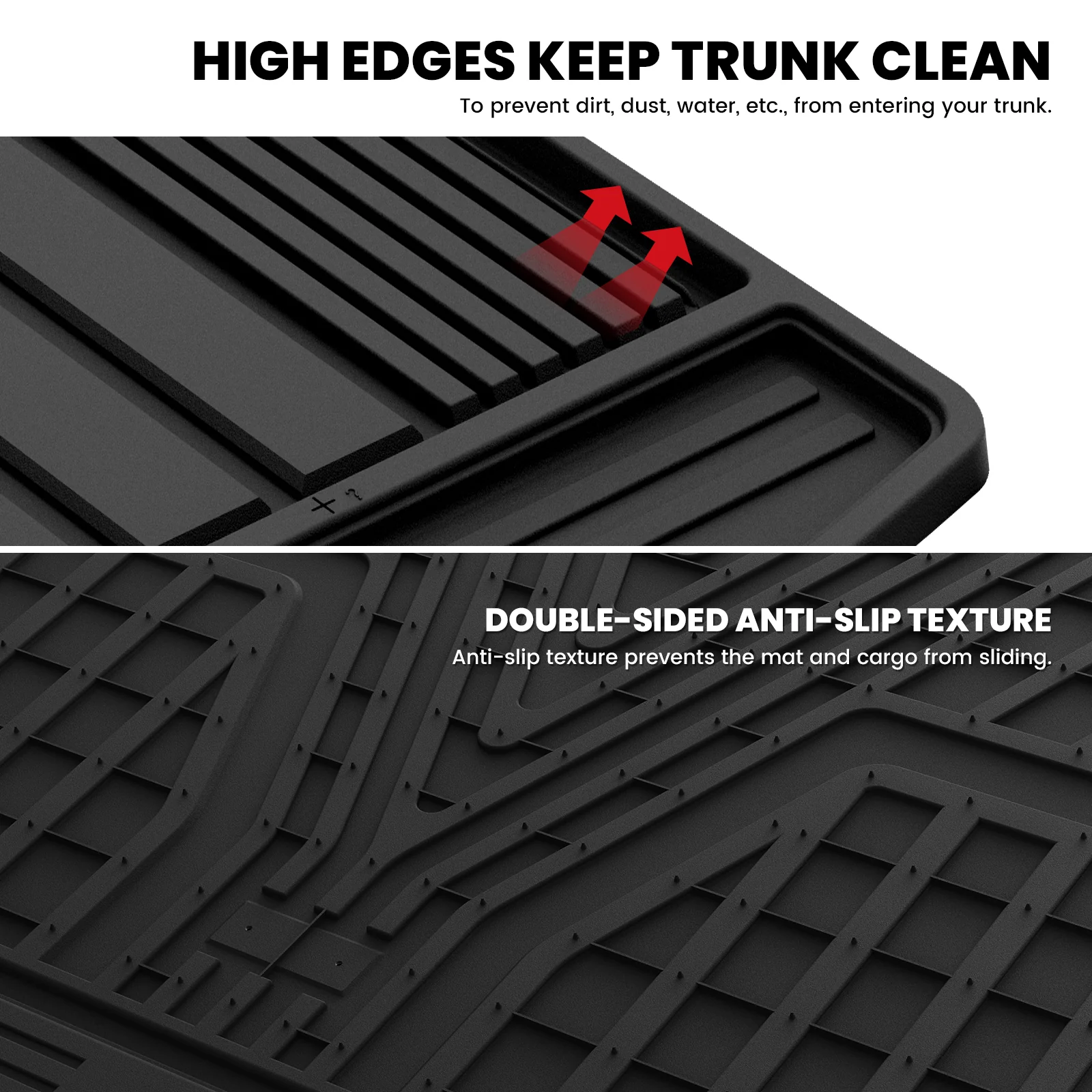 Fit for 2021-2026 Nissan Rogue TPE Material Floor Mats or Cargo Mat, Not for Sport - Image 31