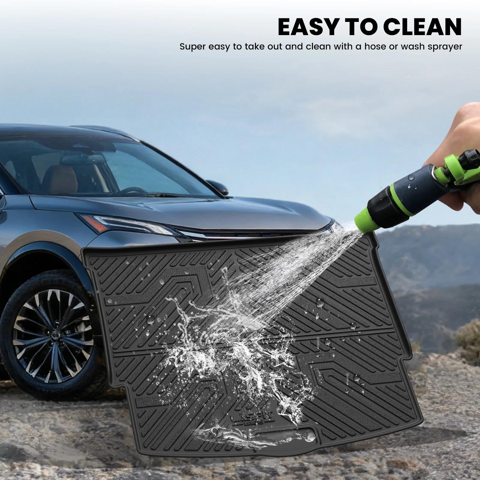 Fit for 2021-2026 Nissan Rogue TPE Material Floor Mats or Cargo Mat, Not for Sport - Image 41