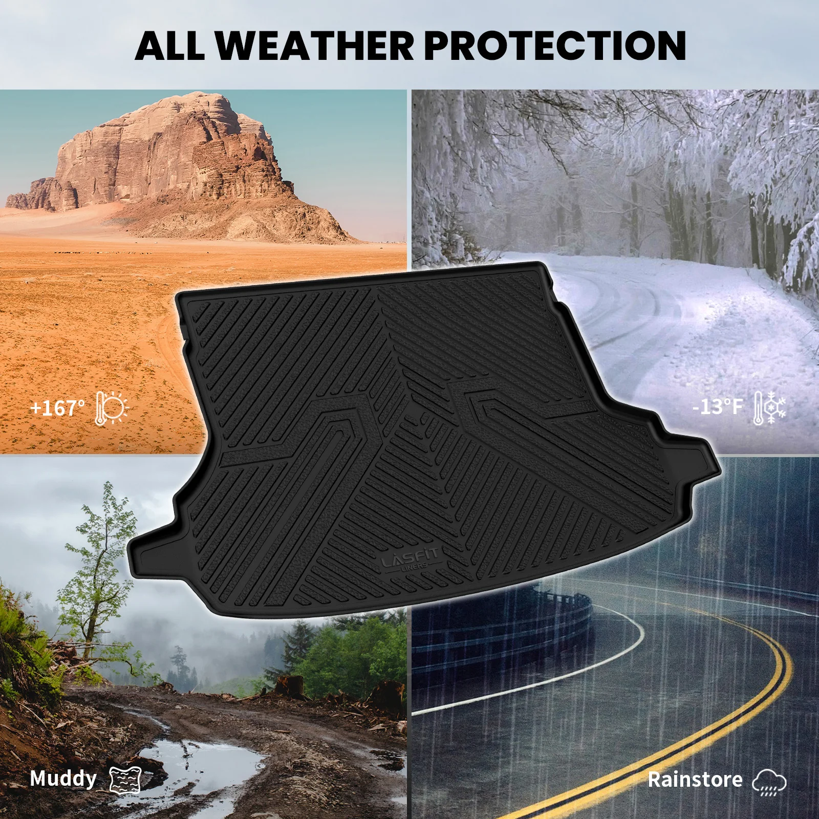 Fit for 2019-2024 Subaru Forester All-weather Floor Mats or Seatback Mat or Cargo Mat - Image 20