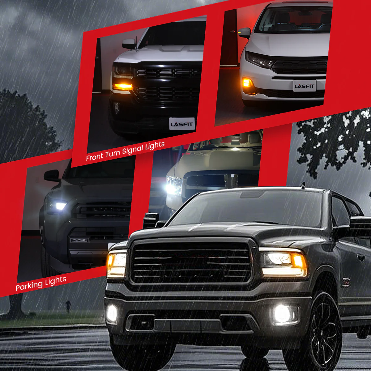 Switchback 3157 4157 48W 4800LM LED Front Turn Signal Lights | D Series - Image 9