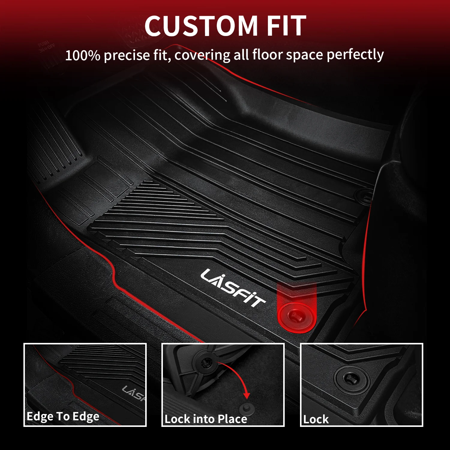 Fit for 2013-2024 Toyota 4Runner Floor Mats or Cargo Mat or Seatback Mat - Image 12