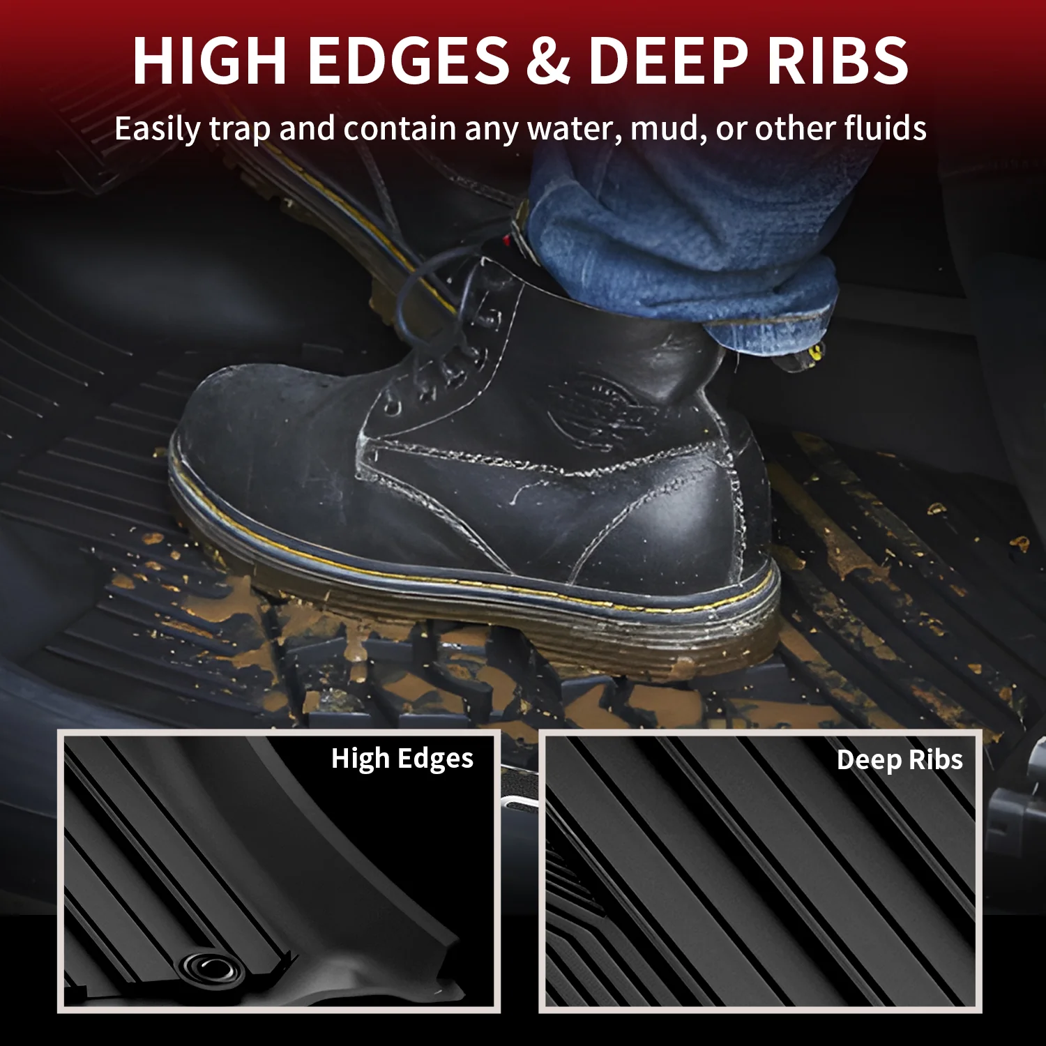 Fit for 2013-2024 Toyota 4Runner Floor Mats or Cargo Mat or Seatback Mat - Image 13