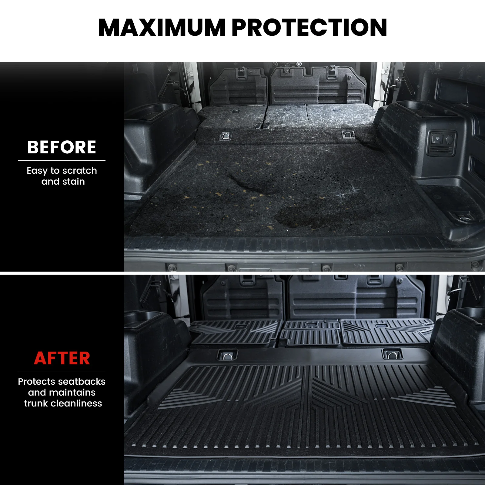 Fit for 2013-2024 Toyota 4Runner Floor Mats or Cargo Mat or Seatback Mat - Image 23