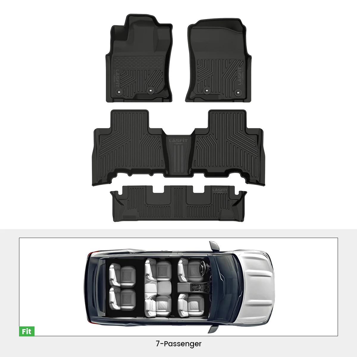 Fit for 2013-2024 Toyota 4Runner Floor Mats or Cargo Mat or Seatback Mat - Image 40