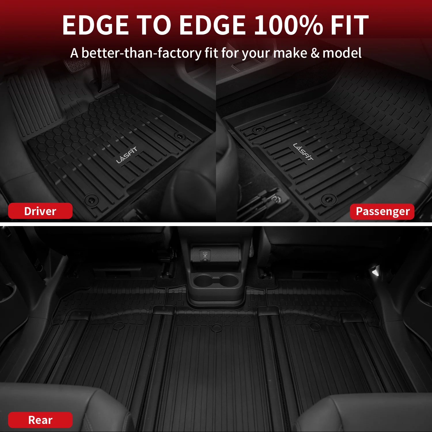 Fit for 2021-2026 Toyota Sienna Floor Mats or Cargo Mat, Don't Fit 2025 Platinum - Image 30